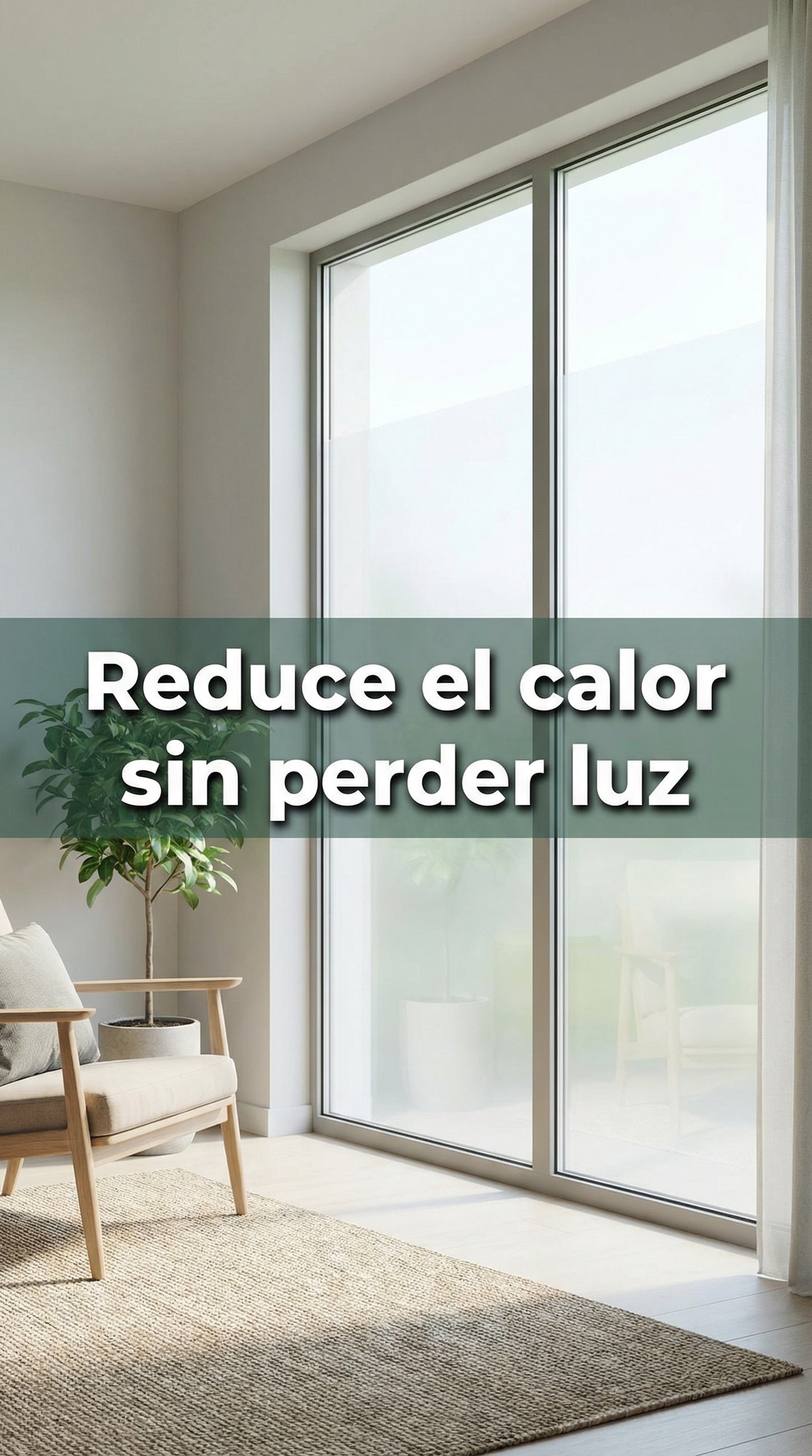 Ventanas frescas sin calor ni miradas — Clarity Shield™