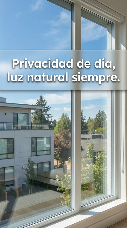 Ventanas frescas sin calor ni miradas — Clarity Shield™