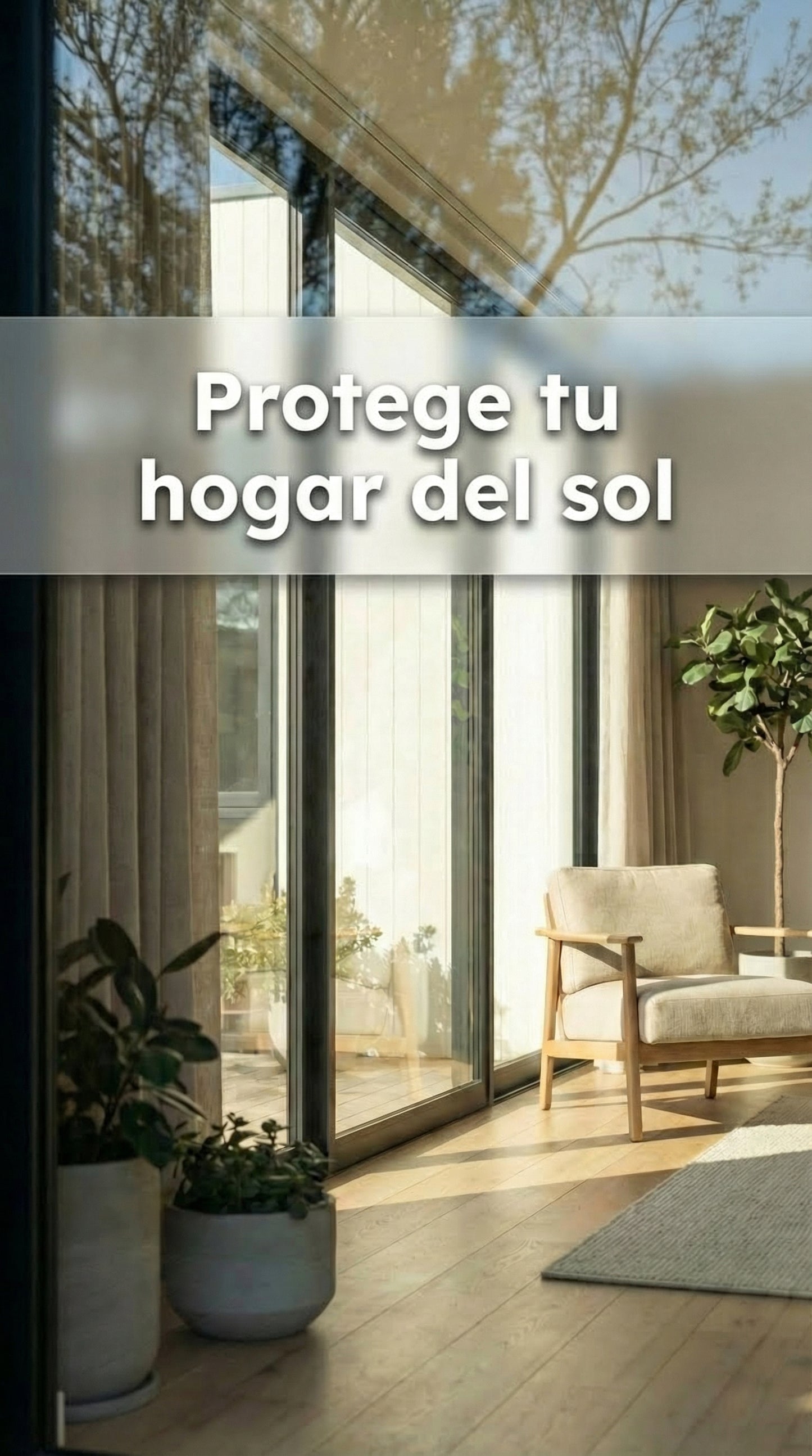 Ventanas frescas sin calor ni miradas — Clarity Shield™