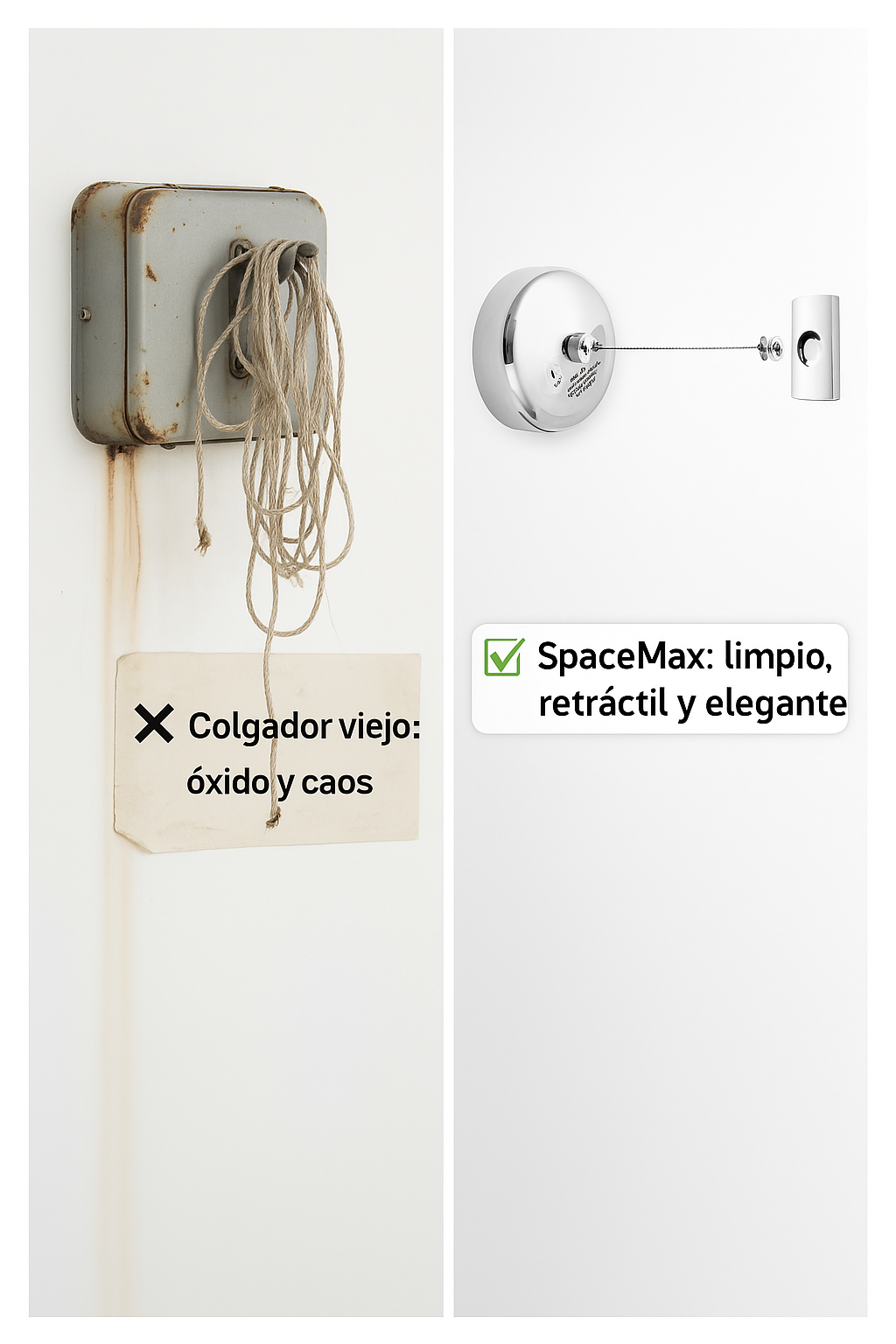 Colgador Retráctil “SpaceMax™”