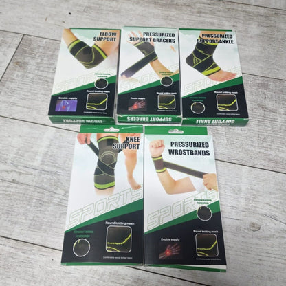 🔥 PACK REAKTIV® 5 pc Tobillera Codera Rodillera