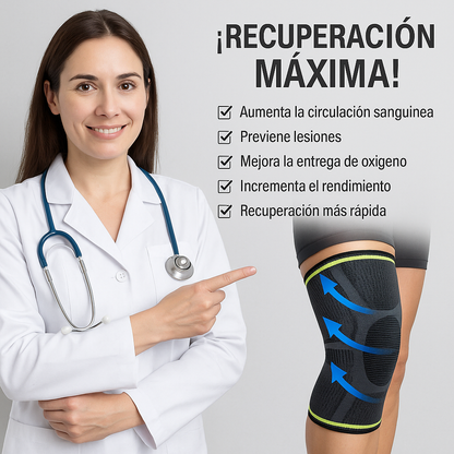 Pack 2 ReAktiv® Rodillera De Compresión Ajustable