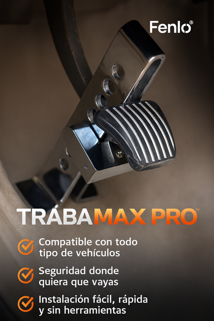 🔒 TRABAMAX PRO™ - TRABA PEDAL CANDADO AUTO ANTIRROBO