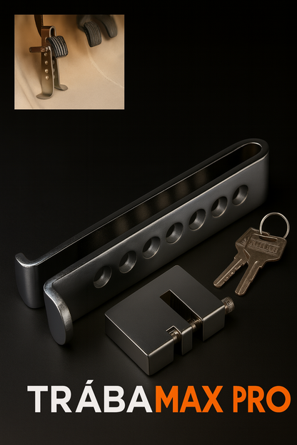 🔒 TRABAMAX PRO™ - TRABA PEDAL CANDADO AUTO ANTIRROBO